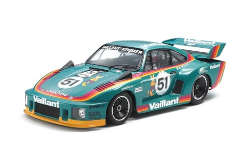 Tamiya 20071 1:20 Porsche 935 Vaillant-Kremer - Modellbau, Plastik Bausatz, Basteln, Hobby, Kleben, Plastikbausatz, unlackiert von TAMIYA