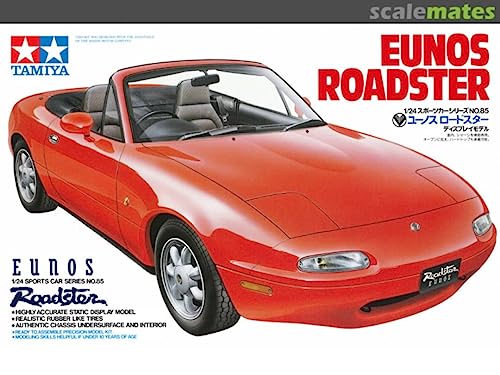 Tamiya - 24085 - Modellbau - Eunos Roadster - Maßstab 1:24, Red von TAMIYA