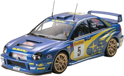 Tamiya Subaru Fahrzeug 300024240 Impreza WRC 2001 Automodell Bausatz 1:24, Mittel von TAMIYA