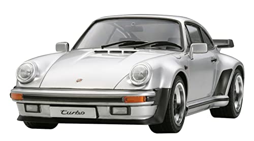 Tamiya 300024279 - 1:24 Porsche Turbo 1988 Strassenversion, Grau von TAMIYA