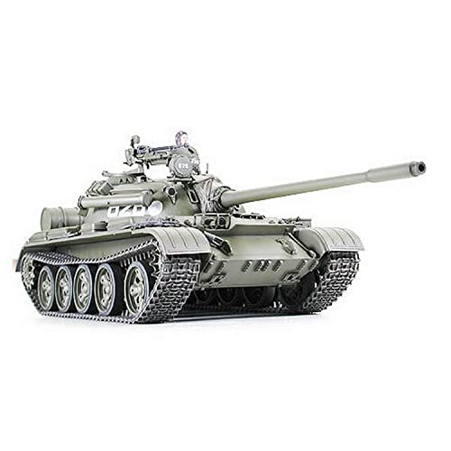 TAMIYA TAM35257 300035257 - 1:35 Russiche Military Kampfpanzer T-55 A -1, Armeegrün von TAMIYA