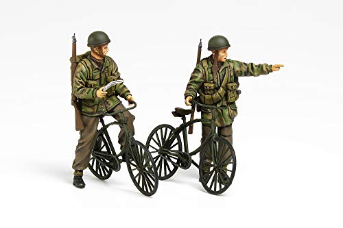 Tamiya 300035333 - 1:35 WWII Britische Fallschirmspringer mit Parabike von TAMIYA