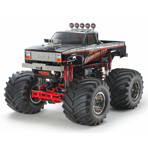 Tamiya 300047432 1:10 Super Cloud Buster Black Edition, ferngesteuertes Auto, RC Fahrzeug, Modellbau, Bausatz zum Zusammenbauen, Hobby, Basteln von TAMIYA