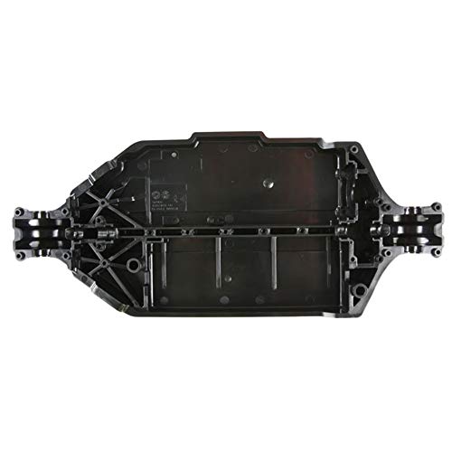 Tamiya 300051532 - TT-02 Wannenrahmen-Chassis, Schwarz von TAMIYA