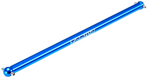 Tamiya 300054501 54501 TT-02 Zentralantriebswelle aus Aluminium, blau von TAMIYA