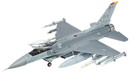 Tamiya 300061098 - 1:48 Lockheed Martin F-16CJ Fighting Falcon, grau von TAMIYA