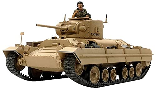 Tamiya 35352-1:35 British Valentine Mk. II/IV, originalgetreue Nachbildung, Plastik Bausatz, Basteln, Modellbausatz, Zusammenbauen, unlackiert Tamiya 35352-1:35 British Valentine Mk. II/IV, originalgetreue Nachbildung, Plastik Bausatz, Basteln, Modellbausatz, Zusammenbauen, unlackiert von TAMIYA