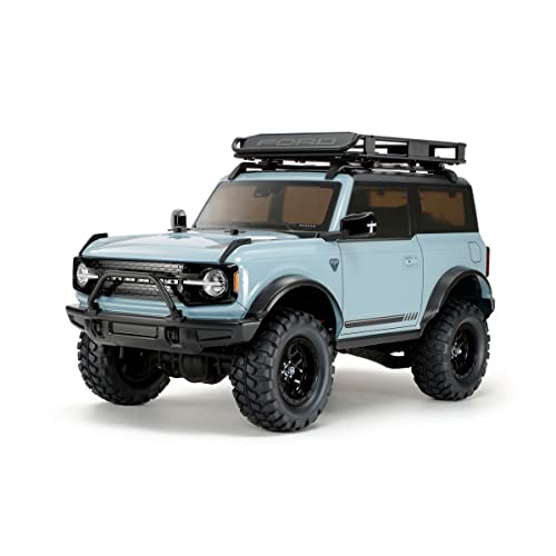 Tamiya 58705 1:10 RC Ford Bronco 2021 (CC-02) - ferngesteuertes Auto, RC Fahrzeug, Modellbau, Bausatz zum Zusammenbauen, Bausatzmodell von TAMIYA