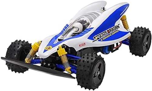 Tamiya Heiliger Drache 47459 1:10 Saint Dragon 4WD-ferngesteuertes Auto, RC Fahrzeug, Modellbau, Bausatz zum Zusammenbauen, Bausatzmodell, Mehrfarbig von TAMIYA