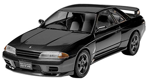 Tamiya FBA Nissan Autos 24090 1:24 Skyline GT-R-Modellbau, Plastik Bausatz, Hobby, Basteln, Kleben, Modellbausatz, Modell, Plastikmodellbau, Schwarz, 1/24 von TAMIYA