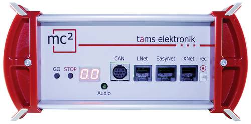 TAMS Elektronik 40-03067-01-C MasterControl.2 V2-9 (mc²) Silver Edition Digital-Zentrale DCC, MM von TAMS Elektronik