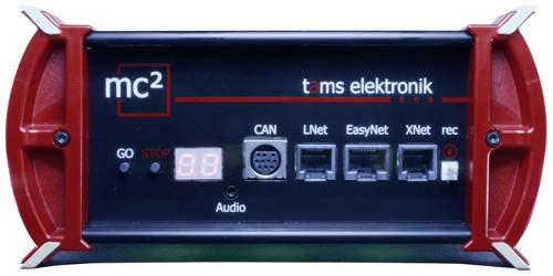 TAMS Elektronik 40-03037-01-C MasterControl.2 V2-6 (mc²) Black Edition Digital-Zentrale DCC, MM von TAMS Elektronik