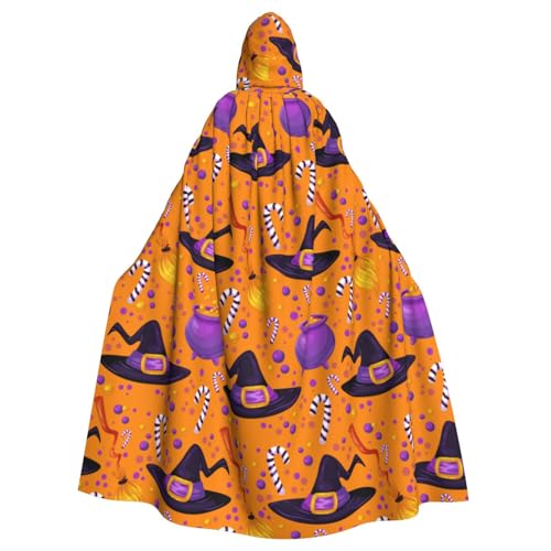 TANGMUBAO Halloween-Umhang mit Kapuze für Erwachsene – Polyester-Umhang mit Fliege, mehrere Designs von TANGMUBAO