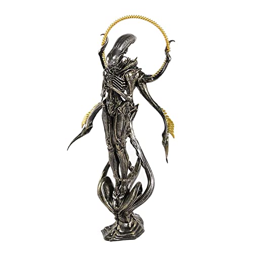 TANGMUER Alien Series Queen Xenomorph Warrior Actionfigur Spielzeug Dekoration Geschenke Sammlerstück KO Version JIGFLY von TANGMUER