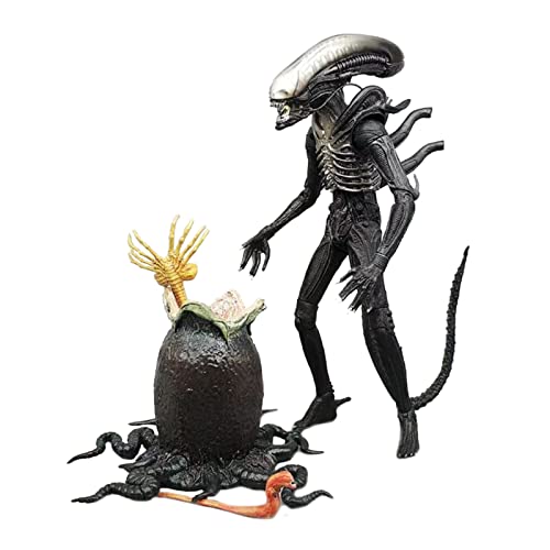 TANGMUER Aliens Series Xenomorph Facehugger Eggs Ultimative Actionfigur Modell Spielzeug Sammelbare Geschenke KO Version JIGFLY von TANGMUER