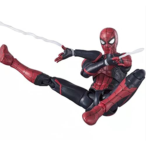 TANGMUER KO Version Action Figure Spider & Man Set Bewegliche Puppe Modell Spielzeug Film Weit Weg von zu Hause JIGFLY von TANGMUER