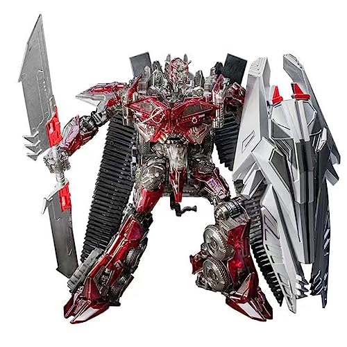 TANGMUER Transformation Spielzeug Film Dark of The Moon Sentinel Prime Actionfigur Transparente Version Roboter Spielzeug Geschenk KO Version von TANGMUER