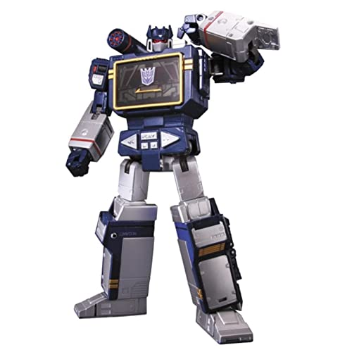 TANGMUER Transformation Toy Meisterwerk MP-13 Soundwave -Actionfigur mit Laserbeak THF-01 Modell KO Version von TANGMUER