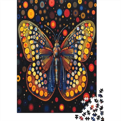 Batterfly Puzzle 1000 Pieces Adult Puzzles for Adults Classic Puzzles 1000 Pieces Adults Puzzles Heavy Adults 1000 Pieces 1000pcs (75x50cm) von TANLINGFL