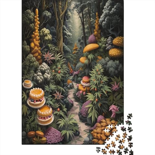 Cake Forest 1000 Pieces Puzzle for Adults, PuzzlePuzzle - Family Puzzle Reduced Pressure Difficult Puzzle Impossible Puzzle for Adults 14+ 1000pcs (75x50cm) von TANLINGFL