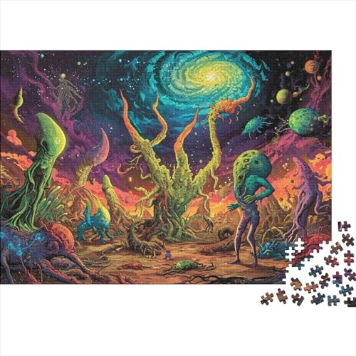 Cartoon Monster Jigsaw Puzzle 1000 Pieces-Sneak Peek Series - Entertainment Toys for Adult Special Graduation Or Birthday Gift Home Decor 1000pcs (75x50cm) von TANLINGFL