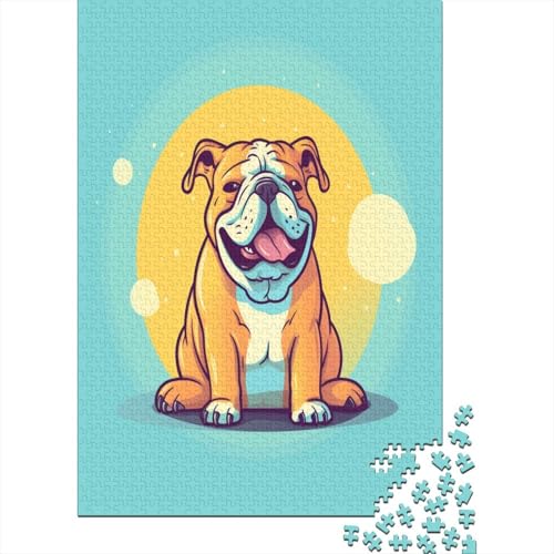 French Bulldog 1000 Piece Jigsaw Puzzle for Adults - Each Piece is Unique, Softclick Technology Means That Pieces Fit Together Perfectly 1000pcs (75x50cm) von TANLINGFL