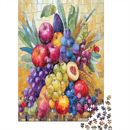 Fruit 1000 Pieces Puzzle for Adults 1000 Pieces Puzzle for Adults 1000 Pieces Puzzle Large Puzzles Teenager Educational Game Toy Gift for Wall Decoration 1000pcs (75x50cm) von TANLINGFL