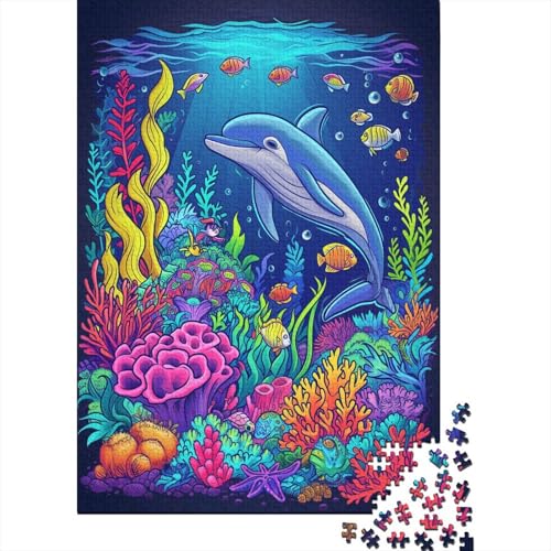 Undersea Animals 1000 Piece Puzzle for Adults and Teenager from 10 Years, Landscape Puzzle 1000pcs (75x50cm) von TANLINGFL