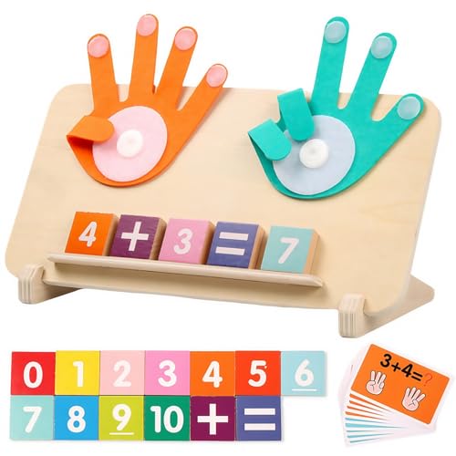 TANSAR Mathe Lernspiele ab 3 4 5 Jahre, Holz Zahlen und Rechnen Lernen Spiel, Rechenhilfe, Frühpädagogisches Aktivitäten für Kleinkinder TANSAR Mathe Lernspiele ab 3 4 5 Jahre, Holz Zahlen und Rechnen Lernen Spiel, Rechenhilfe, Frühpädagogisches Aktivitäten für Kleinkinder von TANSAR