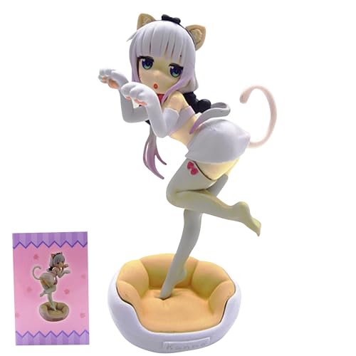 Frau Kobayashis Drachenmädchen Kanna Figur Katze Action Anime 5.5 Zoll Figur Kreatives Geschenk Spielzeug von TANSHOW