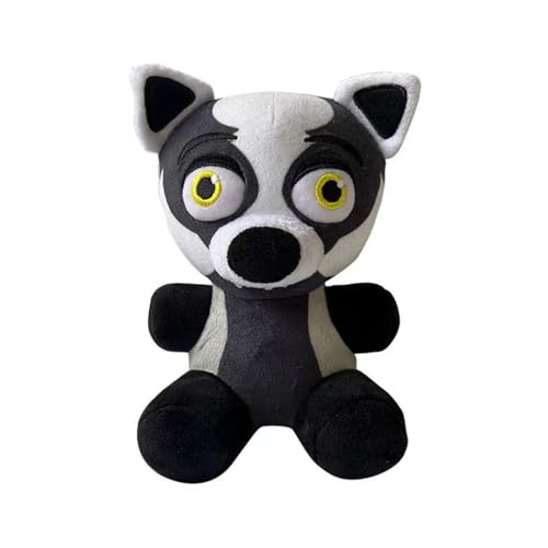 TANSHOW FNAF Sicherheit Plüsch Fünf Nächte Gefüllte Anime Puppe Sammelbares Toy 7.8 Zoll (Badger) von TANSHOW