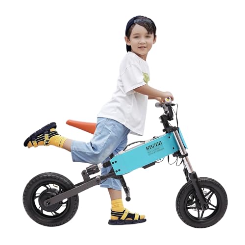 Elektro-Motorrad Kindermotorrad Kinder-Balance-Fahrrad, Elektro-Balance-Fahrrad 200W 3 Geschwindigkeit Tragfähigkeit 80kg für Kinder im Alter von über 8 Jahren von TAPMING