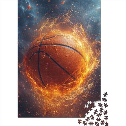 Basketball-Puzzle-Spielzeug, Lernspiel, Premium-Karton-Puzzle für Erwachsene und Kinder, Ostergeschenk, 38 x 26 cm/1000 Teile von TBDUEPS