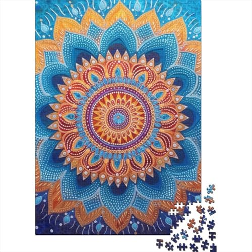 Blumenpuzzle-Spielzeug, Lernspiel, Premium-Karton-Puzzle für Erwachsene und Kinder, Ostergeschenk, 38 x 26 cm/1000 Teile von TBDUEPS