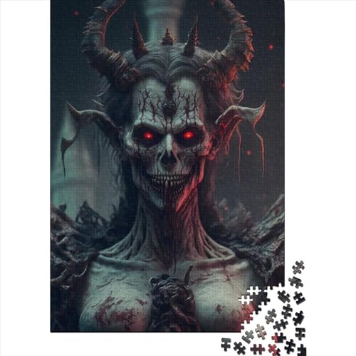 Dark Lord33 Puzzle 1000 Teile, Holzpuzzle, Spielzeug, Familienspiel, Schwierigkeitsgrad, Herausforderung, Puzzles 1000 Stück (75 x 50 cm) von TBDUEPS