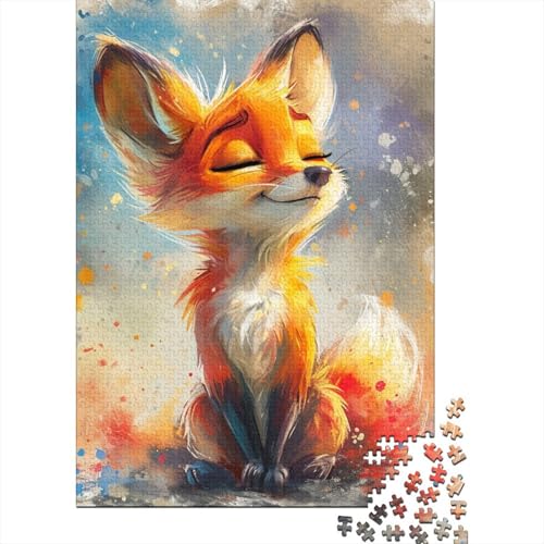 Fox Puzzle Premium, 100% Recycling-Platte, 100% recycelte Pappe, Puzzle für Kinder und Erwachsene ab 12 Jahren, Ostergeschenk, 70 x 50 cm, 1000 Teile von TBDUEPS