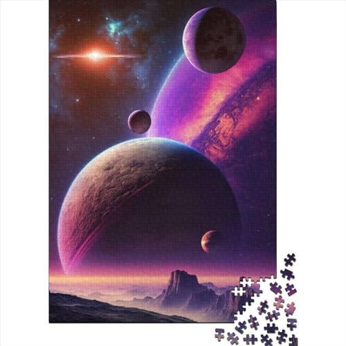 Puzzle für Erwachsene, Planet Proxima Centauri b, 300 Teile, Puzzlespiele, Lernspielzeug, Puzzles für ab 18 Jahren und Erwachsene, 300 Teile (40 x 28 cm) von TBDUEPS