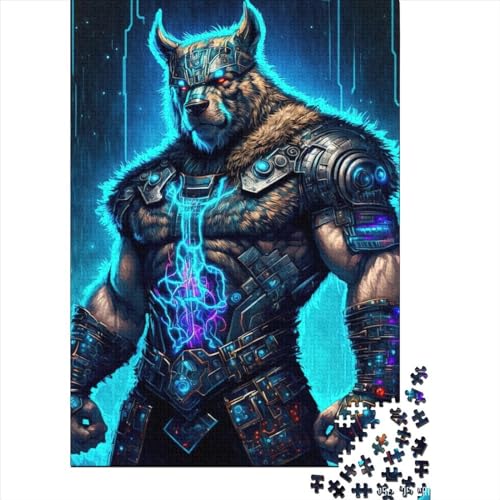 Puzzle für Erwachsene, The Bearvengers Puzzle, 1000 Teile, kreatives Puzzle, geistiges Spielzeug, Zusammenbauspiele, 1000 Teile (75 x 50 cm) von TBDUEPS