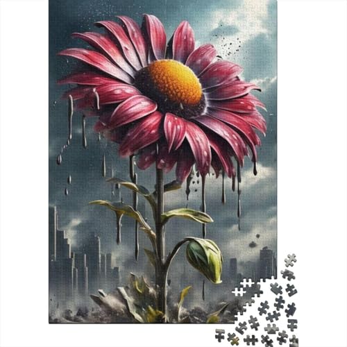 Puzzle für Erwachsene, Tierkunst, Blumen, 1000 Teile, Puzzlespiele, Lernspielzeug, Puzzle für ab 18 Jahren und Erwachsene, 1000 Teile (75 x 50 cm) von TBDUEPS