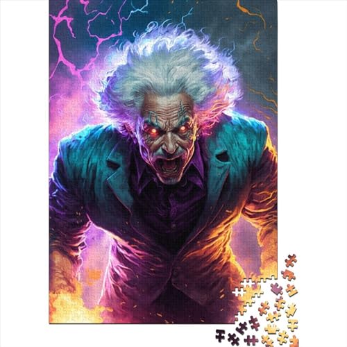 Puzzle für Erwachsene „Mad Doctor1“ 1000 Teile, Puzzlespiele, Lernspielzeug, Puzzles für ab 18 Jahren und Erwachsene, 1000 Teile (75 x 50 cm) von TBDUEPS