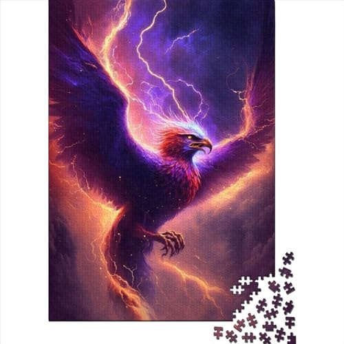 Star Phoenix 300-teiliges Puzzle, Holzpuzzle für Erwachsene, schwieriges Puzzle für Erwachsene, Herausforderungsspiel, 300 Teile (40 x 28 cm) von TBDUEPS