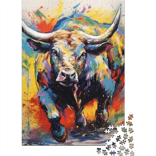 Yak Puzzle Kreative Spiele 100 Prozent Recycling-Karton Puzzle für Erwachsene 38x26cm/1000Teile von TBDUEPS