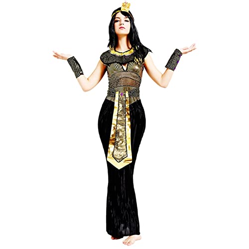 TBTROQXCT Halloween-Kostüm – M-XL, Kostüm „Altes Ägypten“, ägyptische Prinzessin, Königin der Cosplay-Kleidung for Erwachsene(L) von TBTROQXCT