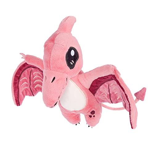 TCBunny Baby Dinosaur 35,6 cm (14 Zoll) Stuffed Animal Plüschtier, Kinder Geschenke für Jungen, Mädchen, Geburtstag, Valentinstag, Weihnachten (Pterosauria - Pink) von TCBunny