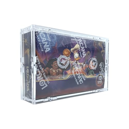 TCG Cases Selbstaufbau Acryl Case Made in Germany passend für Lorcana Display Booster Box Schutzhülle Protection von TCG Cases