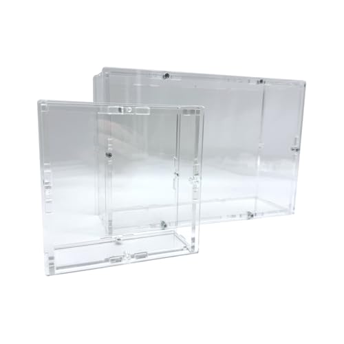 TCG Cases Selbstaufbau Acryl Case Sonderanfertigung nach Maß Custom Case verschraubt transparent Haube Schutzhülle Sammelobjekte Vitrine Schaukasten von TCG Cases