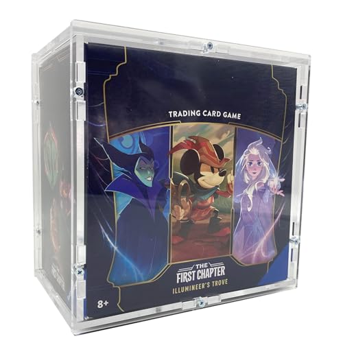 TCG Cases Selbstaufbau Acryl Case Made in Germany passend für Lorcana Illumineer's Trove Hardcover Protektor Schutzhülle Protection von TCG Cases