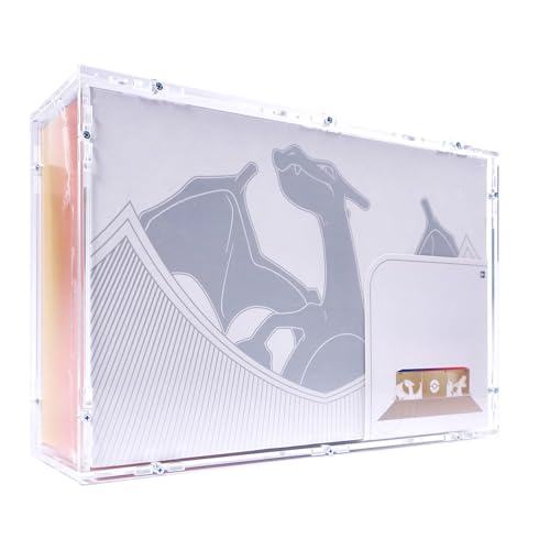 TCG Cases Selbstaufbau Acryl Case passend für Pokemon Charizard Glurak Ultra Premium Collection Kollektion UPC UPK Schutzhülle Protection Selbstaufbau von TCG Cases