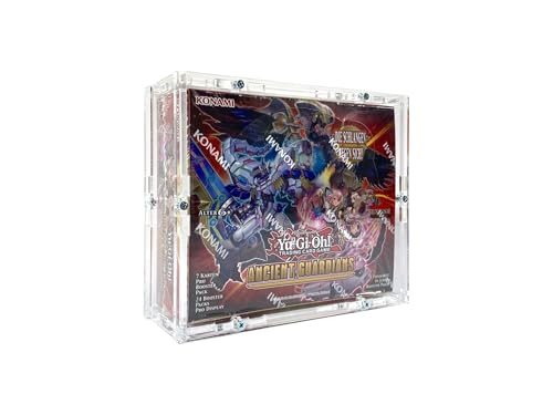 TCG Cases Selbstaufbau Acryl Case Made in Germany passend für Yugioh Display Booster Box Hardcover Protektor Schutzhülle Protection Selbstaufbau von TCG Cases