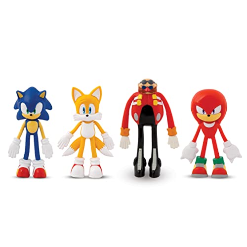 Bend-Ems Sonic The Hedgehog 4 Pack von TCG Toys